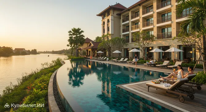 Отель Люкс Кантхо