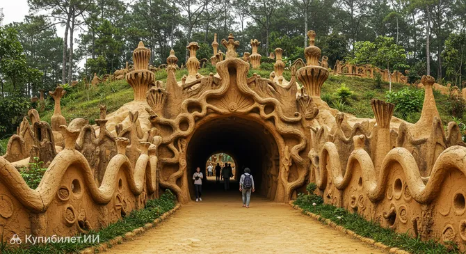 Глиняный туннель