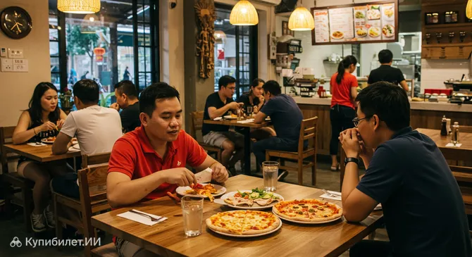 Пиццерия на Хоанг Ван Тху