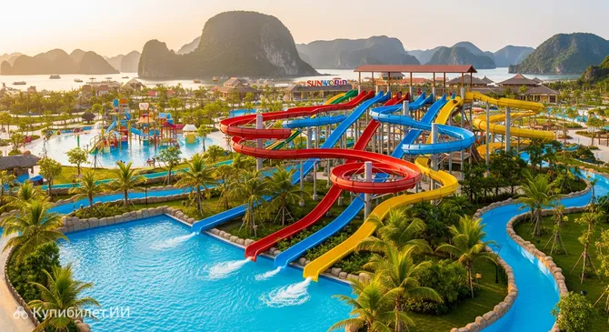 Аквапарк Тайфун Халонг