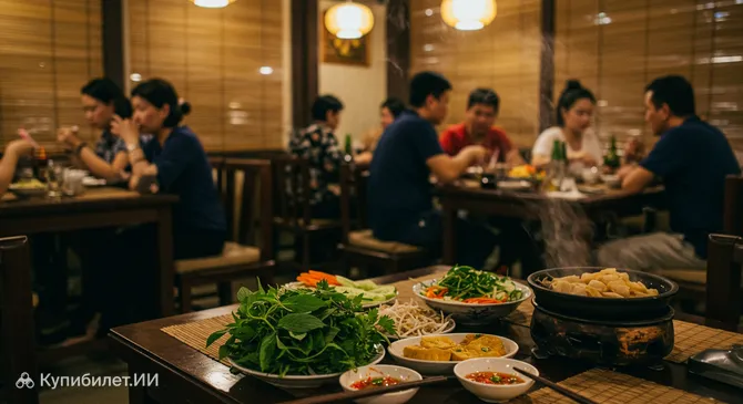 Ресторан вьетнамской и вегетарианской кухни MẸT