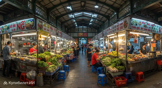 Уличный фуд-маркет Беннгхе