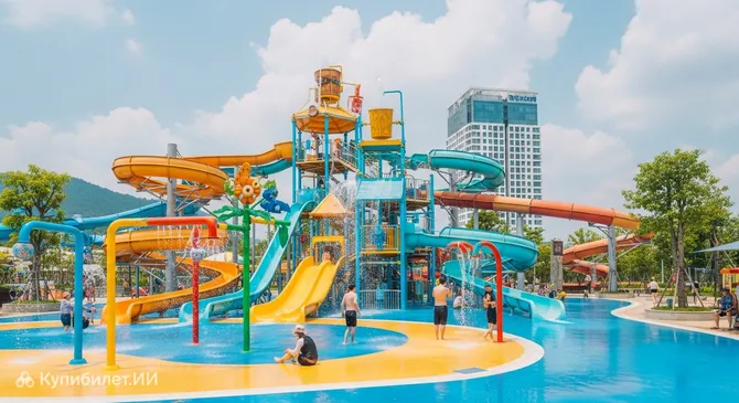 Детский аквапарк Тху Дык