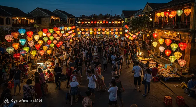 Ночной рынок Хойана