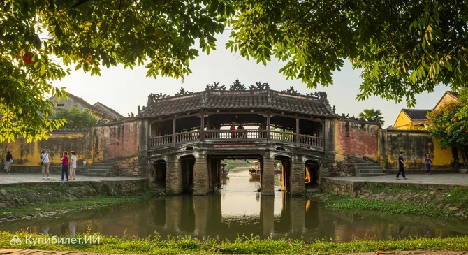 Японский крытый мост