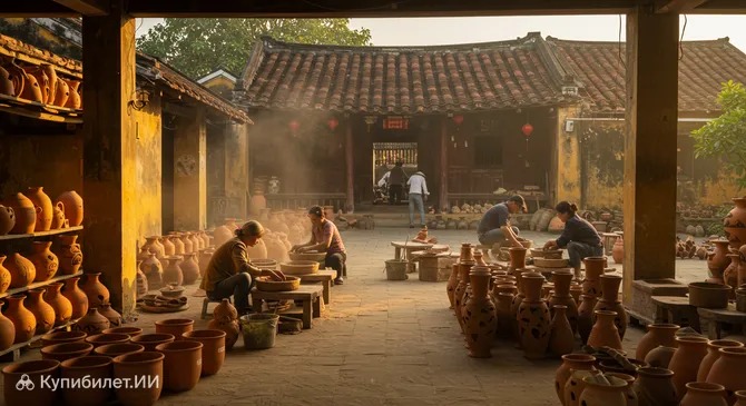 Гончарная деревня Тханьха