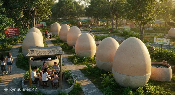 Парк грязевых ванн «100 яиц»