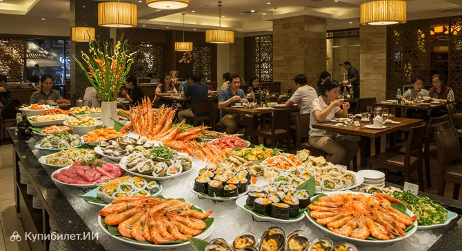 Хай Ви Буфет — Морепродукты и Суши