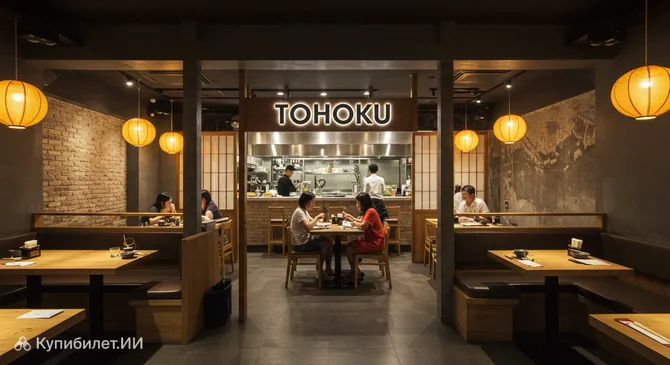 Японский ресторан TOHOKU