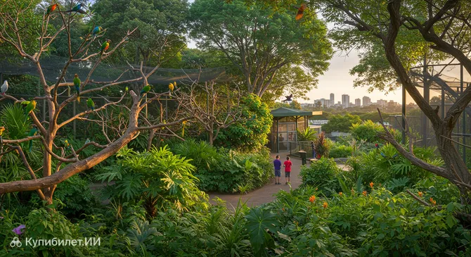 Парк птиц реки Умгени